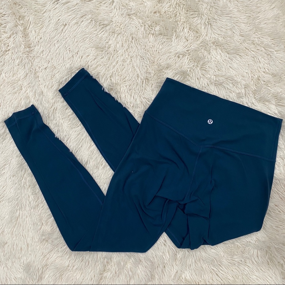 Lululemon Align leggings 28” Size 8- Night Diver - Picture 4 of 8